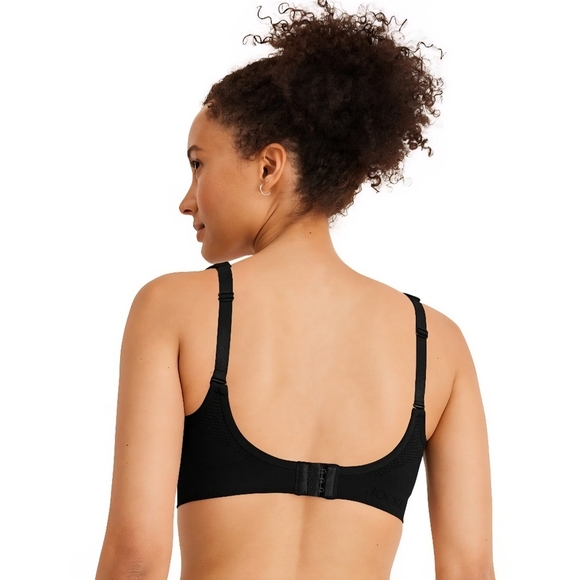 Jockey Seamfree Jersey Sports Bra Black Size XL - Picture 3 of 7
